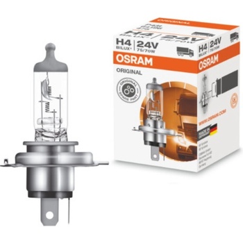 OSRAM АВТОМОБИЛНА ЛАМПА 64196 H4 75/70W 24V P43t BOX OSRAM (20600011)