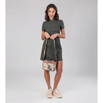 Anekke УНИКАЛНА cross-body ДАМСКА ЧАНТА anekke hollywood С ТРИ САМОСТОЯТЕЛНИ ОТДЕЛЕНИЯ И КАПАК