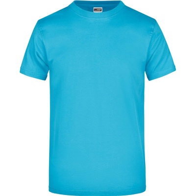 James & Nicholson tričko JN 02 krátký rukáv pánské COT02000244001-turquoise
