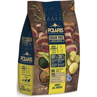Polaris Grain Free Dog Adult All Breed Duck & Turkey 2,5 kg