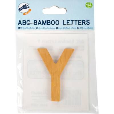 Small Foot bambusové písmeno Y