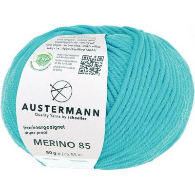 Pletací příze Austermann Merino 85 EXP Barva: 70 TUERKIS