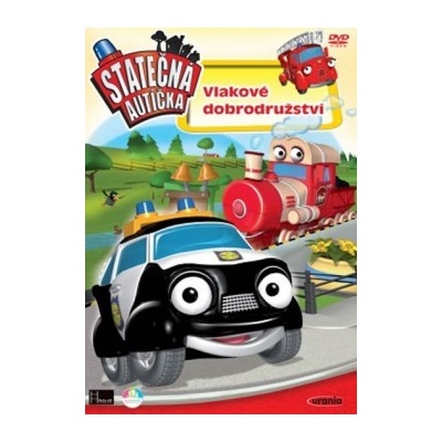 Statečná autíčka Vlakové dobrodružství DVD