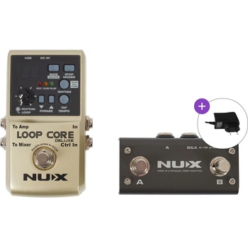 Nux Loop Core Deluxe Bundle SET Eфект за китара (Loop Core Deluxe Bundle-SET)