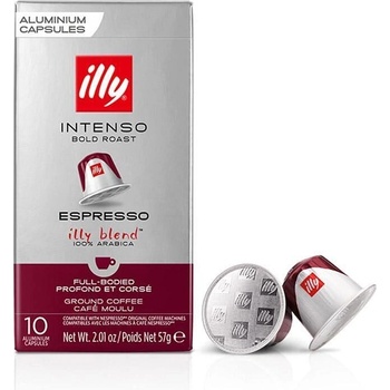 Illy Intenso съвместими с кафемашини NESPRESSO (10 бр. в опаковка)