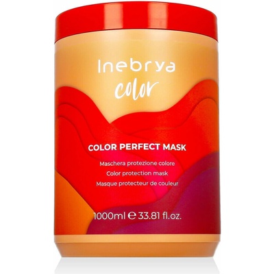 Inebrya Ochranná maska pro barvené vlasy Color Perfect Hair Mask Odstín: 1000 ml