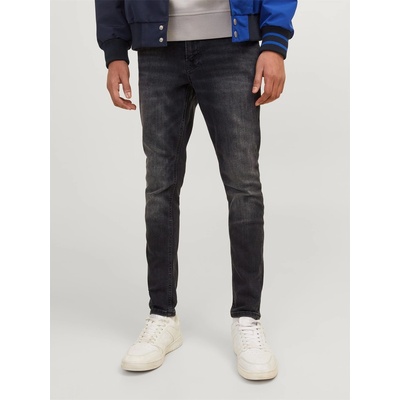 Jack and Jones Юношески дънки Jack and Jones 830 Skinny Jeans Juniors - Black Denim