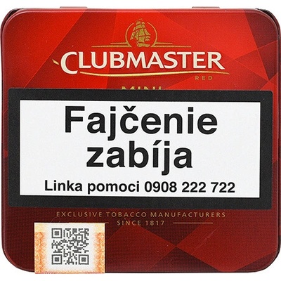 Clubmaster Mini No. 232 Red cigarillos 20 ks
