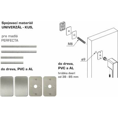 MPK - PERFECTA Spojovací materiál UNIVERZÁL pre MADLO ks
