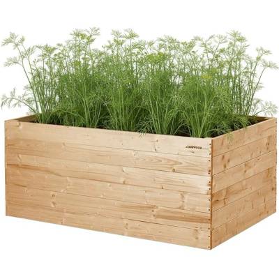 ATMOWOOD Modřínový vyvýšený záhon 140 x 80 x 60 cm hnědý