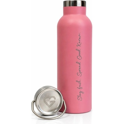 Goodie GOODIE Stylová lahev na vodu Pink 750 ml