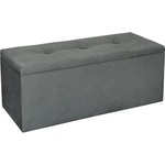 Bogdan Furniture G Табуретка ракла Мебели Богдан, текстил, Сива