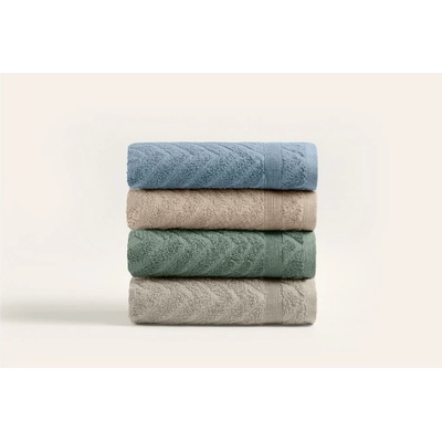 Foutastic Памучни кърпи в комплект от 4 бр. от тери 50x90 cm - Foutastic (459ELT1146)