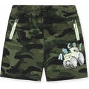 Kugo chlapčenské šortky MT0527 khaki / neónový bager