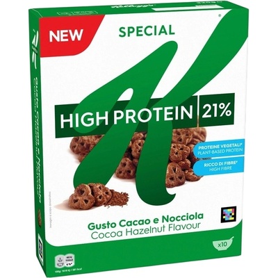 Kellogg's Протеинова зърнена закуска Kellogg's Special K - High Protein, какао, 320 g (1100043907)