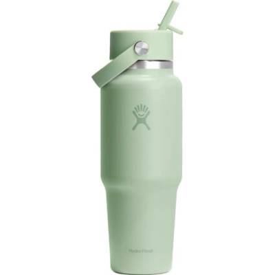 Hydro Flask lahev HF 32oz Wide Flex s brčkem 946 ml aloe