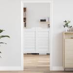 vidaXL Врати с люлеещо се отваряне 80 x 40 cm Масивна борова дървесина (42047173)