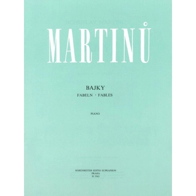 Bájky pre klavír Bohuslav Martinů