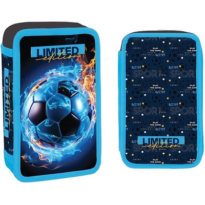 S-Cool Несесер с пособия S. Cool - Football, 2 ципа, 29 части (SC2919)