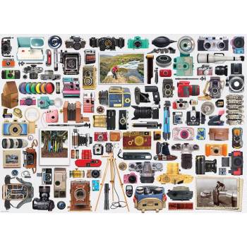 Image 1 of EUROGRAPHICS - Puzzle World of Cameras - 1 000 piese