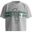 GUESS Къса тениска за момиче в бяло със сребристо лого Guess