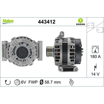 generátor VALEO 443412