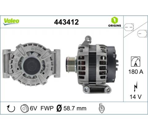 generátor VALEO 443412