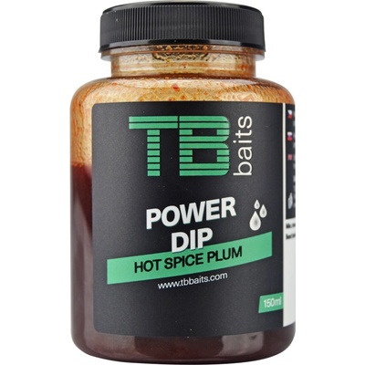 TB Baits Power Dip Hot Spice Plum 150 ml