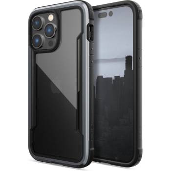 Raptic Кейс Raptic X-Doria Shield Case за iPhone 14 Pro Max, брониран гръб, черен