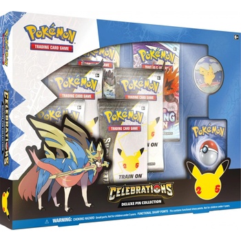 Pokémon TCG Deluxe Pin Collection 25th Anniversary Celebrations