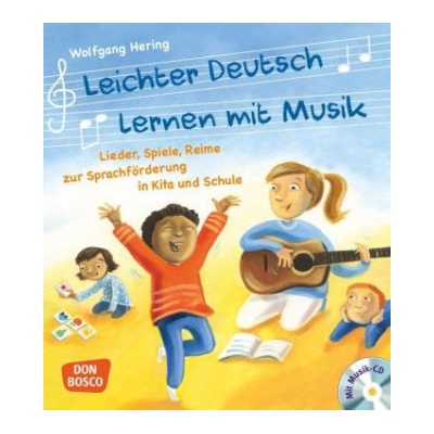 Leichter Deutsch lernen mit Musik, m. Audio-CD und Bildkarten