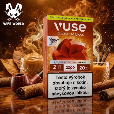 Vuse GO Reload Pods Creamy Tobacco 2 ks