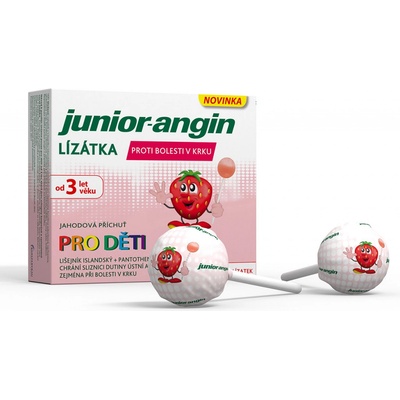 Junior-angin liz.pro deti od 3 let 8 ks