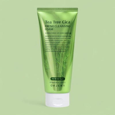 ORJENA Tea Tree Cica Fresh Cleansing Foam 180 ml