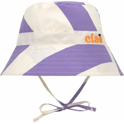 Detský klobúk Lassig Sun Protection Fishing Hat fialová