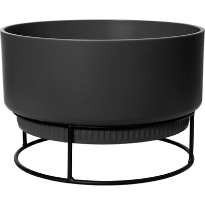 Elho květináč B.For Studio Bowl 30 cm černý