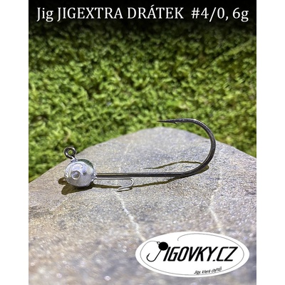 Jigovky.cz Jigové hlavičky Jigextra Drátek vel.4 6g 5 ks