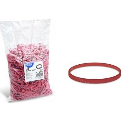 Wimex Gumičky červené silné (5 mm, O 10 cm) [1 kg]