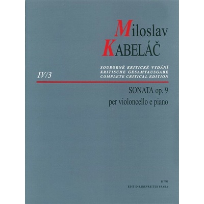 Sonáta pro violoncello a klavír op. 9