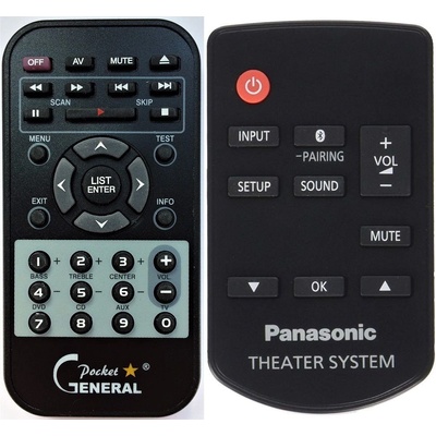 Dálkový ovladač General Panasonic N2QAYC000121 – Hledejceny.cz
