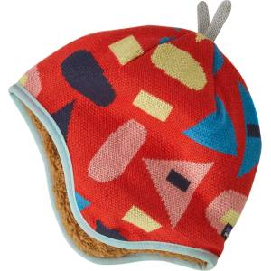 Patagonia Зимна шапка (beanie) Patagonia Baby's Reversible Beanie - Forest Being: Sizzle Red - размер 0-3 Months (904-2235-0411)