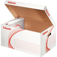 Esselte Archivační kontejner s víkem - velká, 55,0 x 25,5 x 36,5 cm, bílá