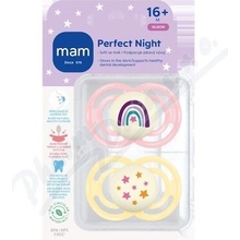 Mam Perfect Night cumlík Pink/ Yellow 2 ks