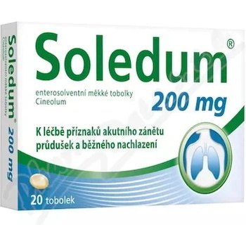 Soledum 200 mg mäkké gastrorezistentné kapsuly cps.enm. 20 x 200 mg