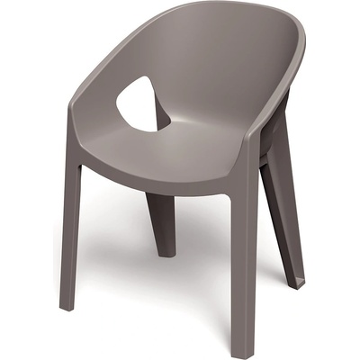 Ferne Židle s područkami PREMO 62 x 56 x 82 cm, zemitě hnědá