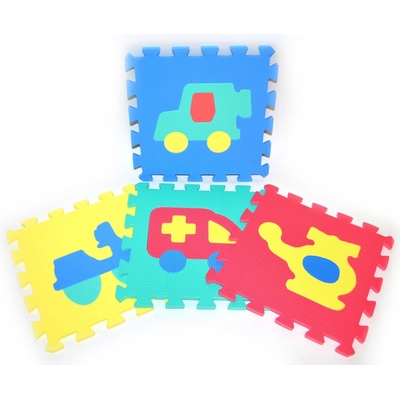 Wiky puzzle Dopravní prostředky 30x30cm 10 ks – Zboží Dáma