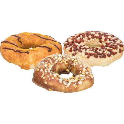 Trixie Donuts byvolie krúžky s príchuťou ø 10 cm 1ks 100 g