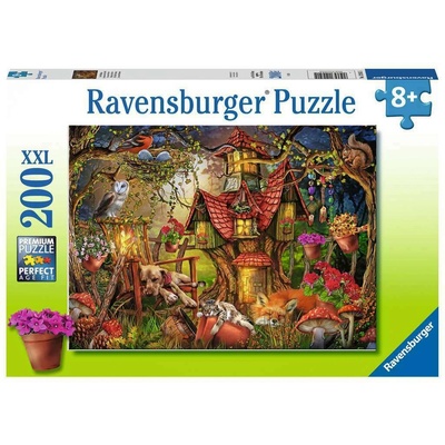 Ravensburger Пъзел Ravensburger от 200 XXL части - Малката къщурка (12951)