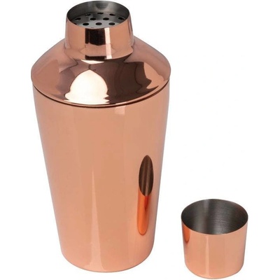 CrisMa koktailový shaker s medeným povrchom, 500 ml, žltá Gold