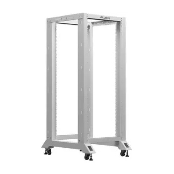 Image 1 of Lanberg Комуникационен шкаф, Lanberg open rack 19" 27U 600x800, grey (OR01-6827-S)